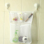 plplaaoo Bath Tub Organizer Bag Storage Holder Basket Kids Baby Shower Toys Net - Image 7