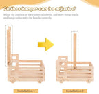 Wooden Baby Shower Crate Closet - Image 4