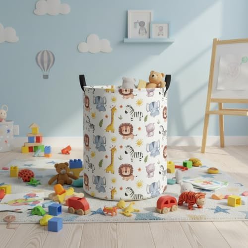 Baby Laundry Hamper kids laundry Basket Waterproof Laundry Bag - Image 6