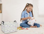 Rectangle Girls Baskets Flower Basket Cute Storage Bin Organizer Box - Image 4