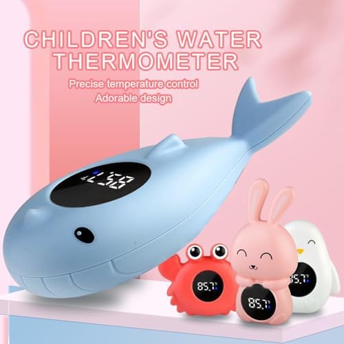 Bath Thermometer, Digital Tube Floating Thermometer, Temp Warning Water - Image 4