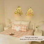 Mkono Macrame Wall Hanging Shelves Set of 2 - Image 3