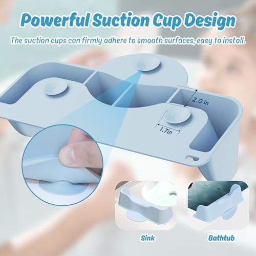 Kids Hair Washing Station, Silicone Shampoo Basin - Image 2