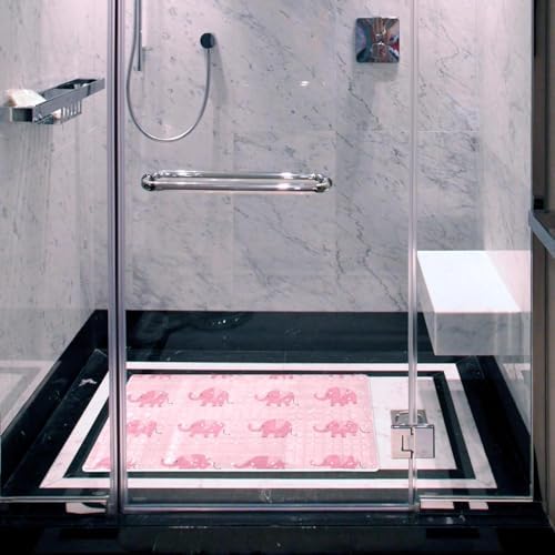 Bath Tub Shower Mat, Washable Bathtub Floor Mats, Suction Cups and Drain Holes - Image 6