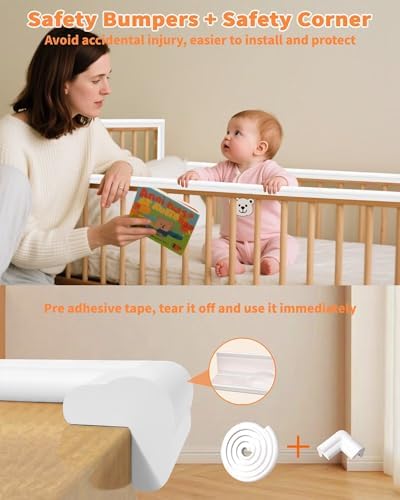 Baby Proof Corners and Edges, 6.6FT 0.6'' Thick, Peel and Stick - Image 5