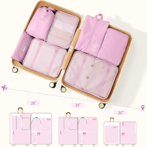 9 Set Packing Cubes for Travel Essentials - Image 4