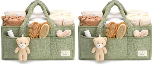 PeraBella Diaper Caddy Organizer by PeraBella