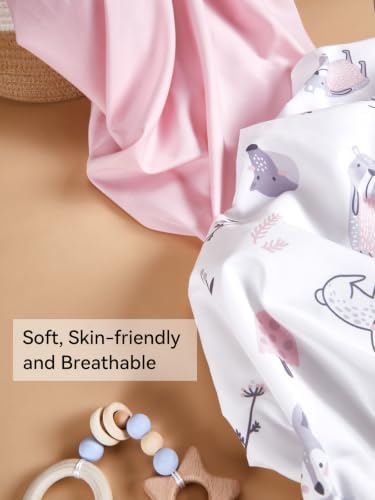 TILLYOU Changing Pad Cover Set in Soft Jersey Material - Image 3