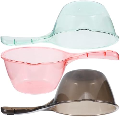 Bath Water Ladle Set 3pcs, Thickened Plastic Water Scoop by Unknown
