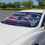 Fanmats NFL Windshield Sun Auto Shade, Sun Shield Sun Visor Accordion tri-fold - Image 2