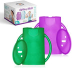 Flipping Holder Squeeze Proof Food Pouch Holder by FlippingHolder