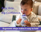 CHUBBIEE Baby Bottle Handles for Lansinoh 5oz & 8oz Bottles, Ergonomic Non-Slip - Image 3
