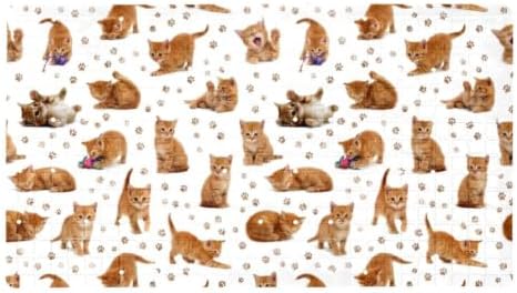 Bathtub Mat Non Slip 26.8x15.1In, Cat Paws Bath Mat by Anna+Cowper