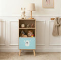 INFANS Kids Bookcase Toy Storage Organizer, Children Storage Cabinet by INFANS