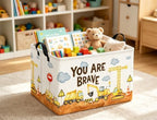 Rectangular Kids Storage Basket Baby Gift Basket Cute Toy Storage Bin Organizer - Image 5