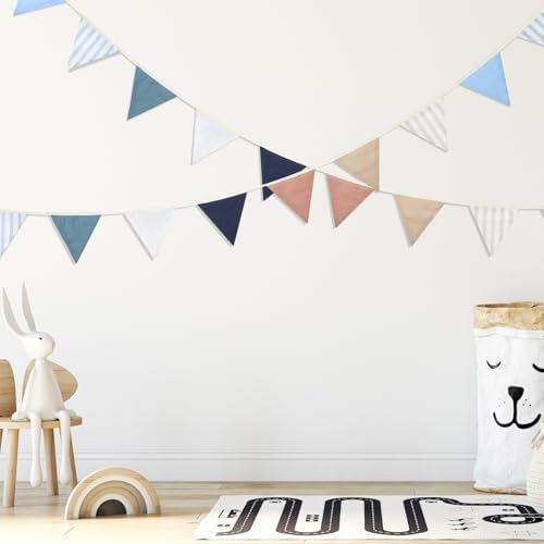 VitalCozy 17 ft Pennant Banner Flags, Each 8.5 ft - Image 6