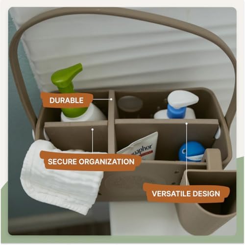 Parker Baby Bath Caddy Inserts | Matching Color Divider - Image 3
