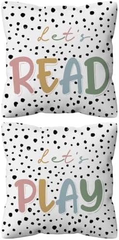 kdqua Boho Classroom Pillow Cover 18x18 Double-Sided, Kids Playroom Decorations by kdqua