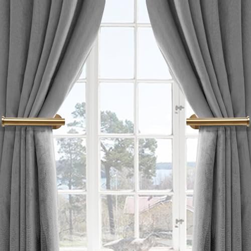 MaxMona Adhesive Curtain Holdbacks, No Drill Tie Backs, 2 Pack - Image 4