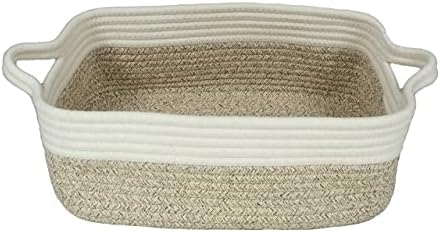 XUANGUO Medium Woven Cotton Rope Storage Basket by XUANGUO