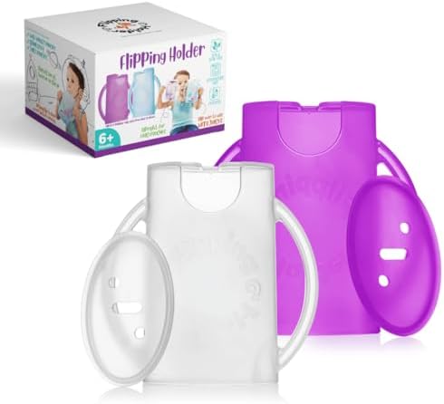 Flipping Holder Squeeze Proof Food Pouch Holder by FlippingHolder