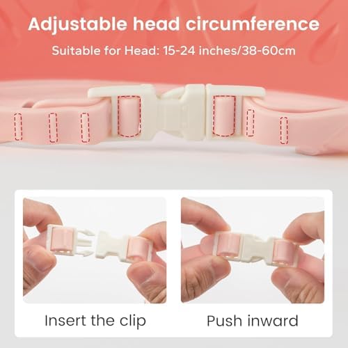FUNUPUP Baby Shower Cap for Toddlers Kids, Soft TPE Silicone - Image 2