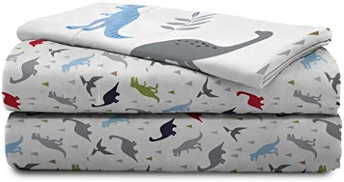 Trend Collector Dinosaur Toddler Comforter Set 4 Piece Bedding - Image 6