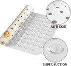LNOND Summer Beach Bathtub Mat Non Slip, 40 X 16 Inch Tub Mat - Image 3