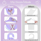 INFANZIA Baby Closet Dividers 8 Pack Double-Sided Nursery Clothes Organizer - Image 3