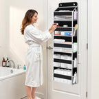 Over The Door Organizer Storage Large Capacity Hanging Bedroom Storage - Image 5