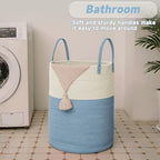 JMvicyroam 60L Cotton Rope Laundry Basket Hamper - Image 5
