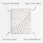 Sorrel + Fern Baby Bassinet Sheets - Image 2