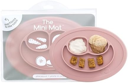 ezpz Mini Mat - 6-12 Months+ - Supports Baby-Led Weaning by ezpz