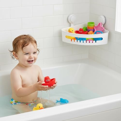 Bath Toy Storage Organizer, Kids Bathtub Toy Holder - Image 6