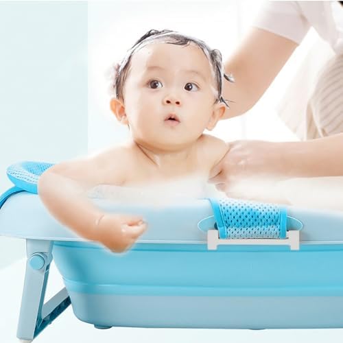 Baby Bath Seat Support Net Infant Bathing Support Mat Newborn Bath Tub Seat - Image 3