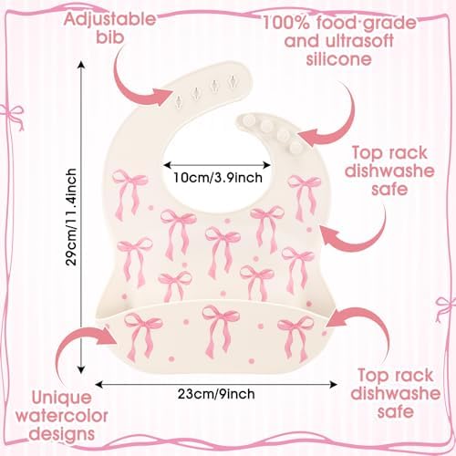 Remerry Silicone Baby Bib with Food Catcher - Image 2