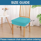 Smiry Waterproof Seat Covers for Dining Room Chairs - Image 3