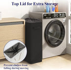 Optish 50L Slim Laundry Hamper, Small Laundry Basket - Image 4