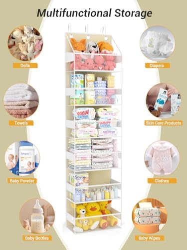 Over Door Stuffed Animal Storage, Hanging Organizer - Image 3