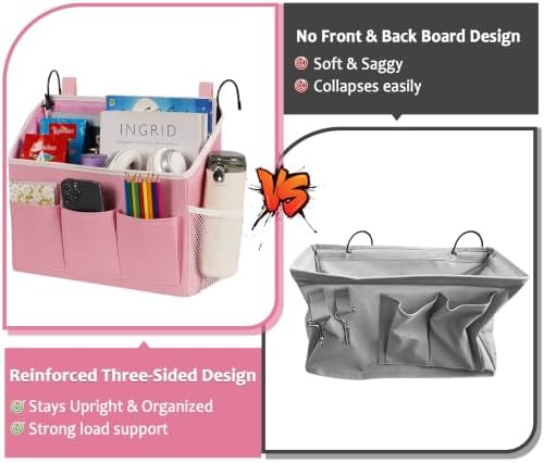 Loghot Bedside Caddy Organizer Bed Storage Bag - Image 4
