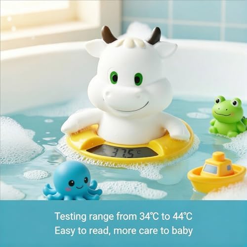 Baby Bath Thermometer, Floating Animal Toy Fun Thermometer - Image 4