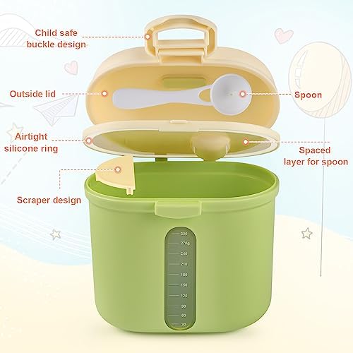 Accmor Baby Formula Dispense On The Go, Portable Milk Powder Formula Dispenser - Image 4