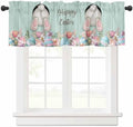 Happy Easter Valances Kitchen Curtains by VandarllinHomeKitchenDecor