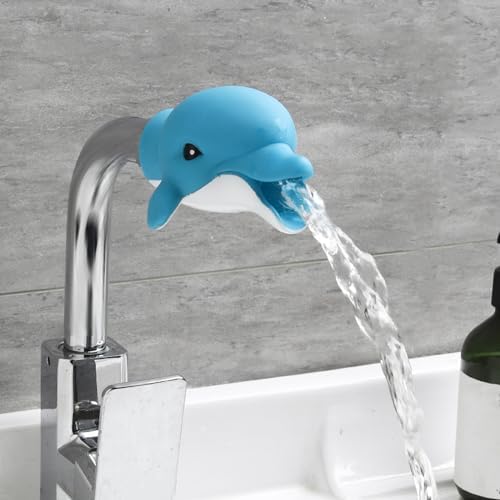 Faucet Cover, Faucet Extender for Children, Anti-Splash Cartoon Silicone by YZNLOQ