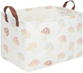 Rectangular Baby Laundry Basket, Mushroom Basket, Collapsible Waterproof Kids by FXOCSHE