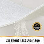 HITSLAM Square Shower Mat, 40 x 40 Inch Non Slip Bath Mat - Image 6