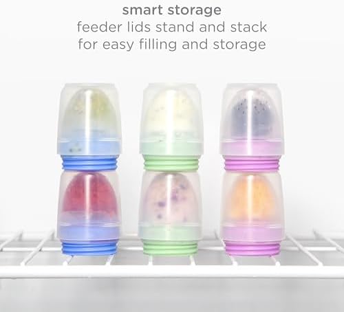 Ubbi Baby Food Feeder and Teether, Silicone Fresh Food Feeder - Image 5