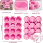Silicone Freezer Tray with Lid, 12x1.5oz Baby Food Storage Container - Image 7