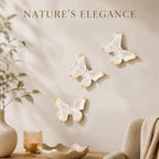 GUSFREUD 3D Butterfly Wall Decor Set – Resin Wall Decor - Image 2