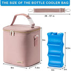Breast Milk Cooler Bag with Ice Pack Fits 6 Baby Bottles Up to 9 Ounce - Image 5